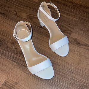 White Naturalizer Vera Dress Sandal 7.5W